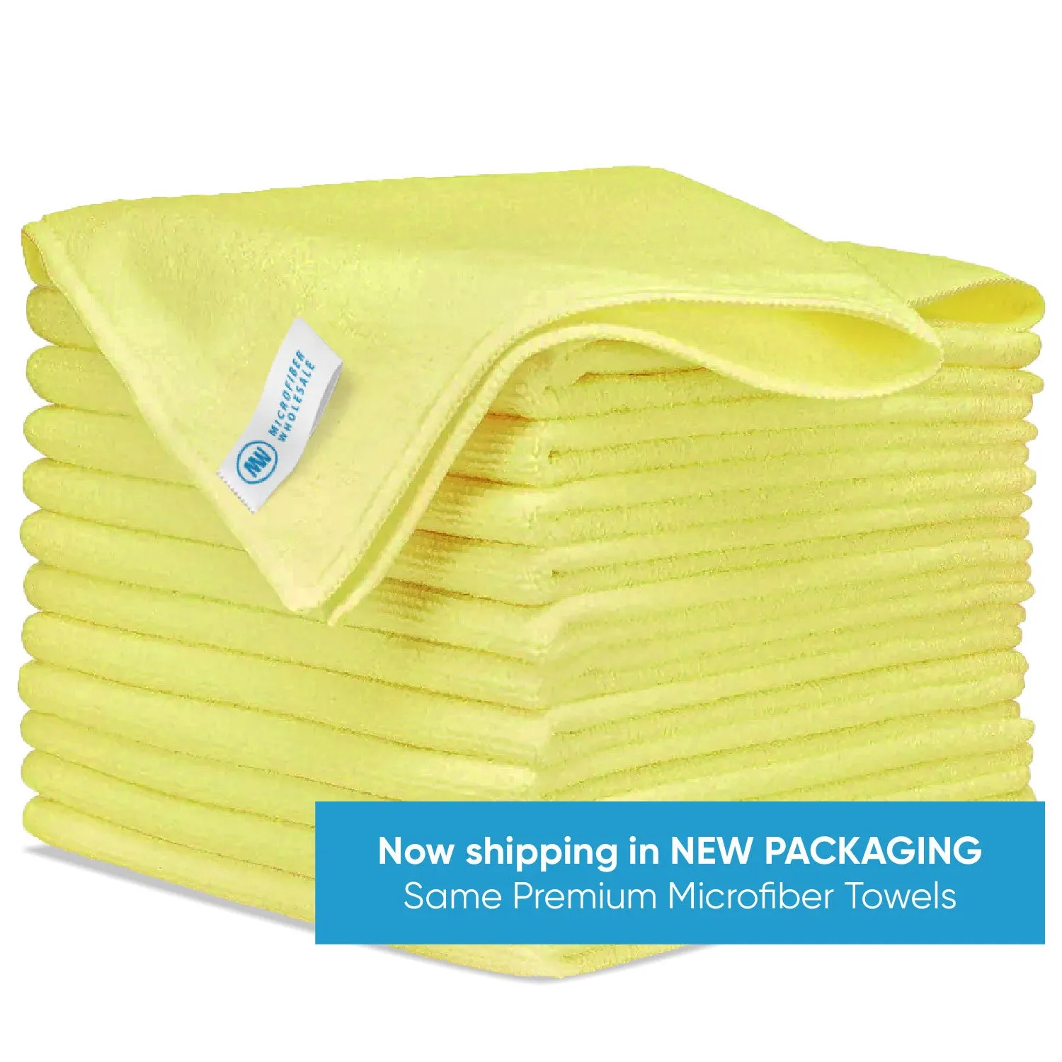 16”x16” MW Pro Multi-Surface Microfiber Towel - Pack of 12 - The Maids