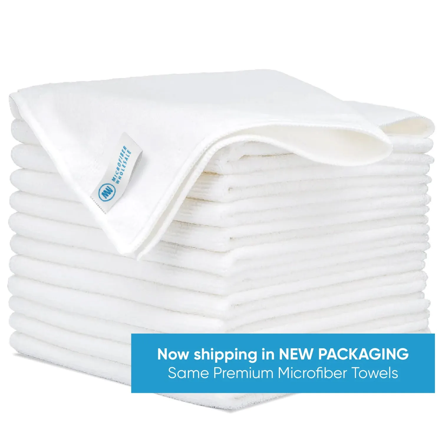 16”x16” MW Pro Multi-Surface Microfiber Towel - Pack of 12 - The Maids