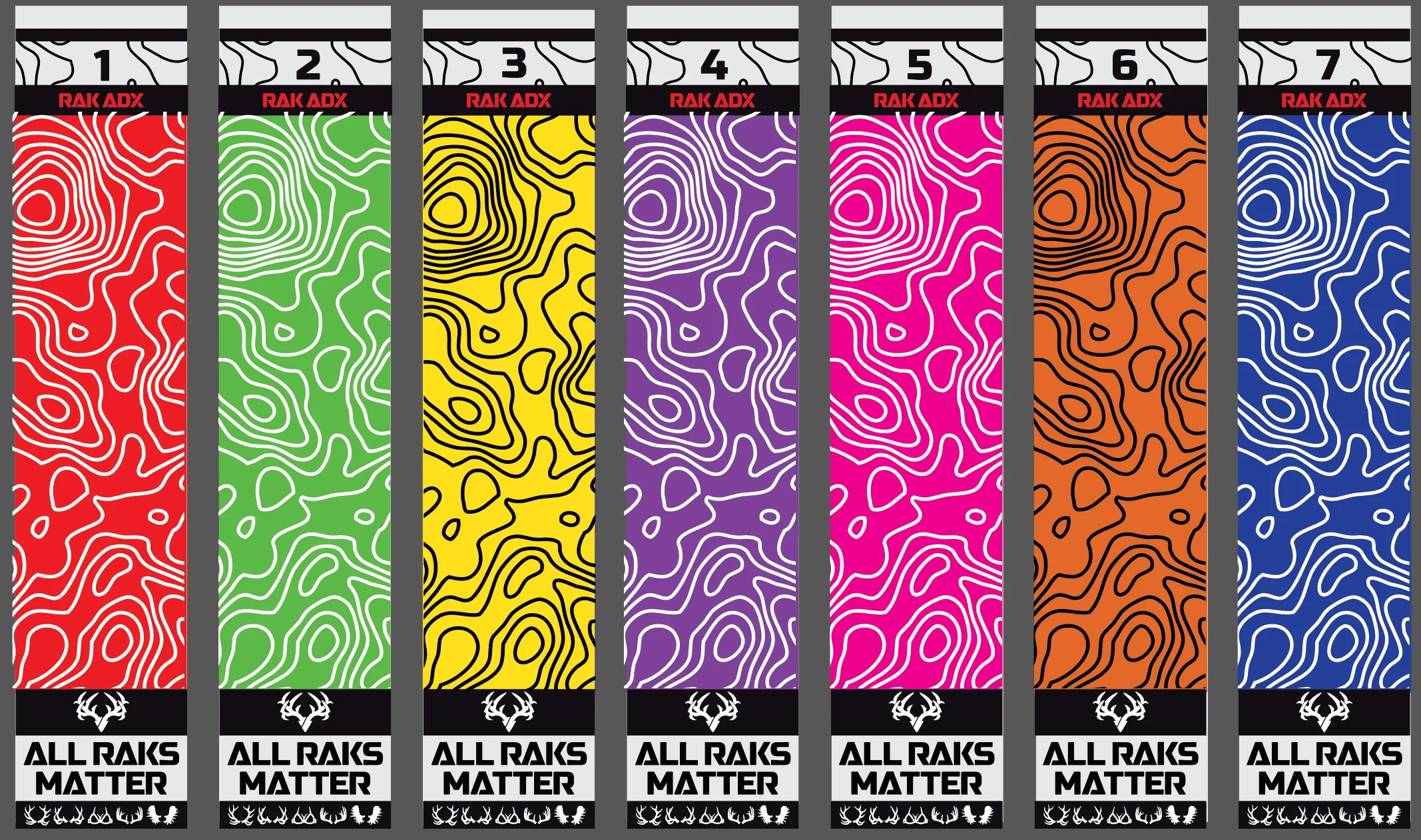 All Raks Matter Reflective Arrow Wraps - Packs of 15