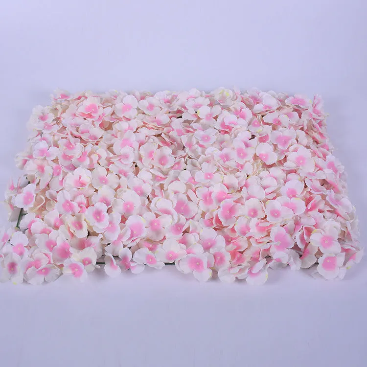 Artificial Flower Hydrangea Rows Dried Flower Fake lawn