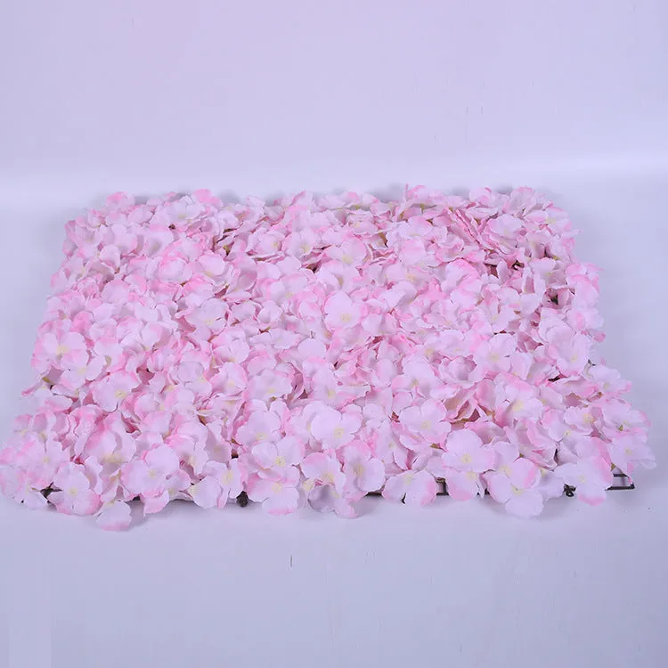 Artificial Flower Hydrangea Rows Dried Flower Fake lawn