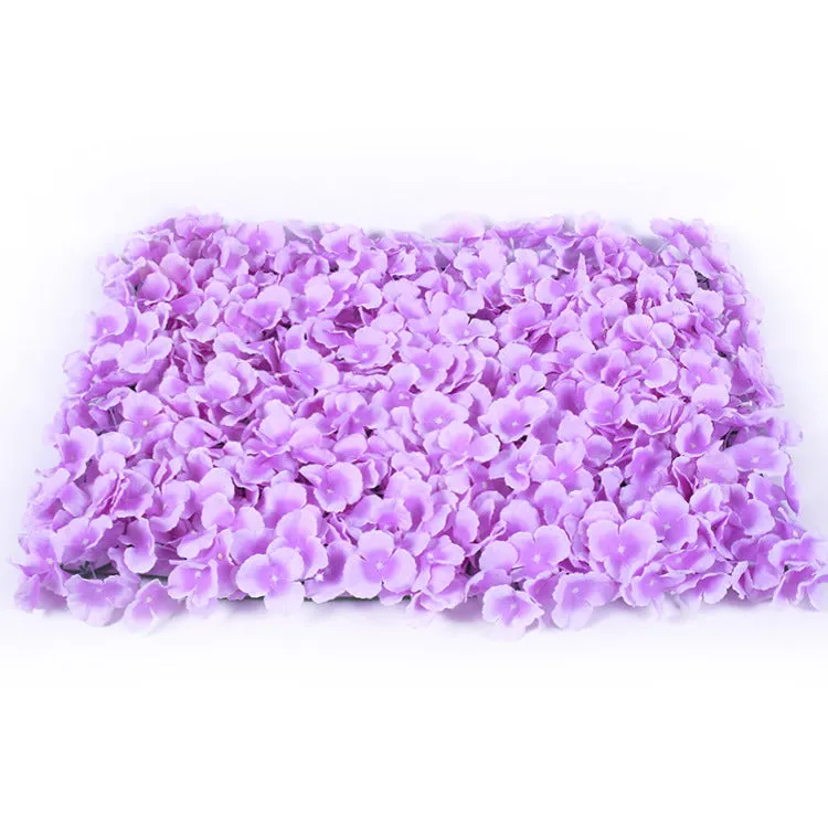 Artificial Flower Hydrangea Rows Dried Flower Fake lawn