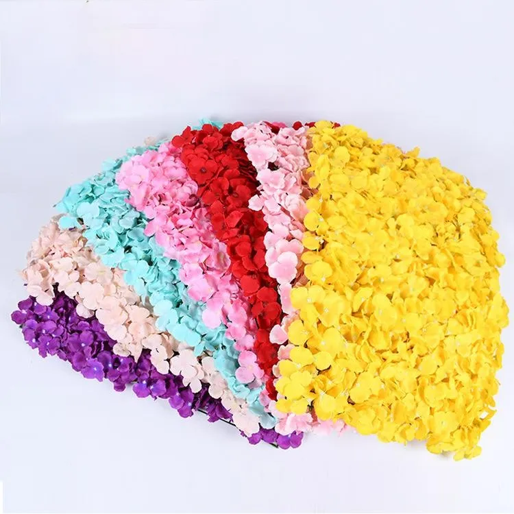 Artificial Flower Hydrangea Rows Dried Flower Fake lawn