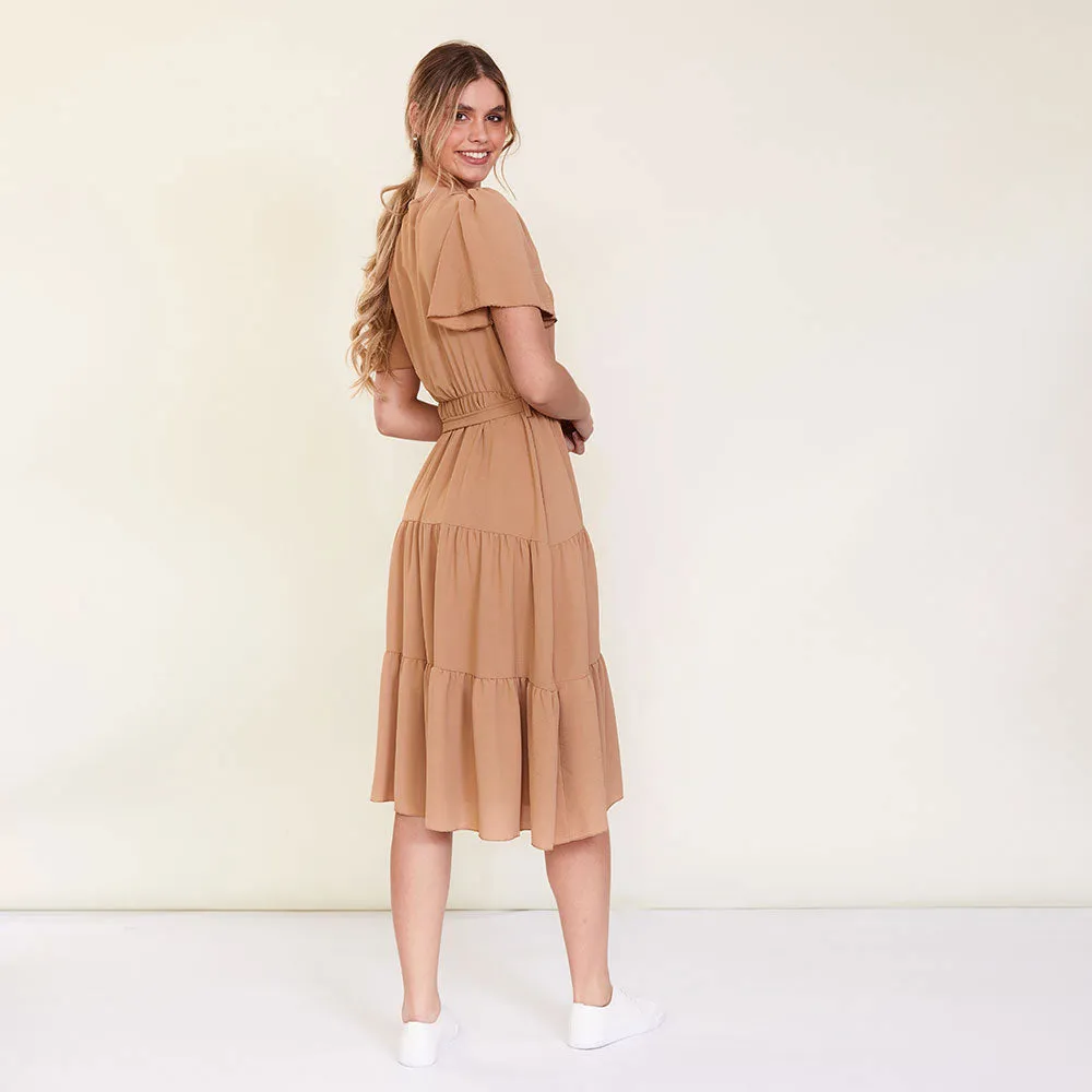 Camille Dress (Camel)