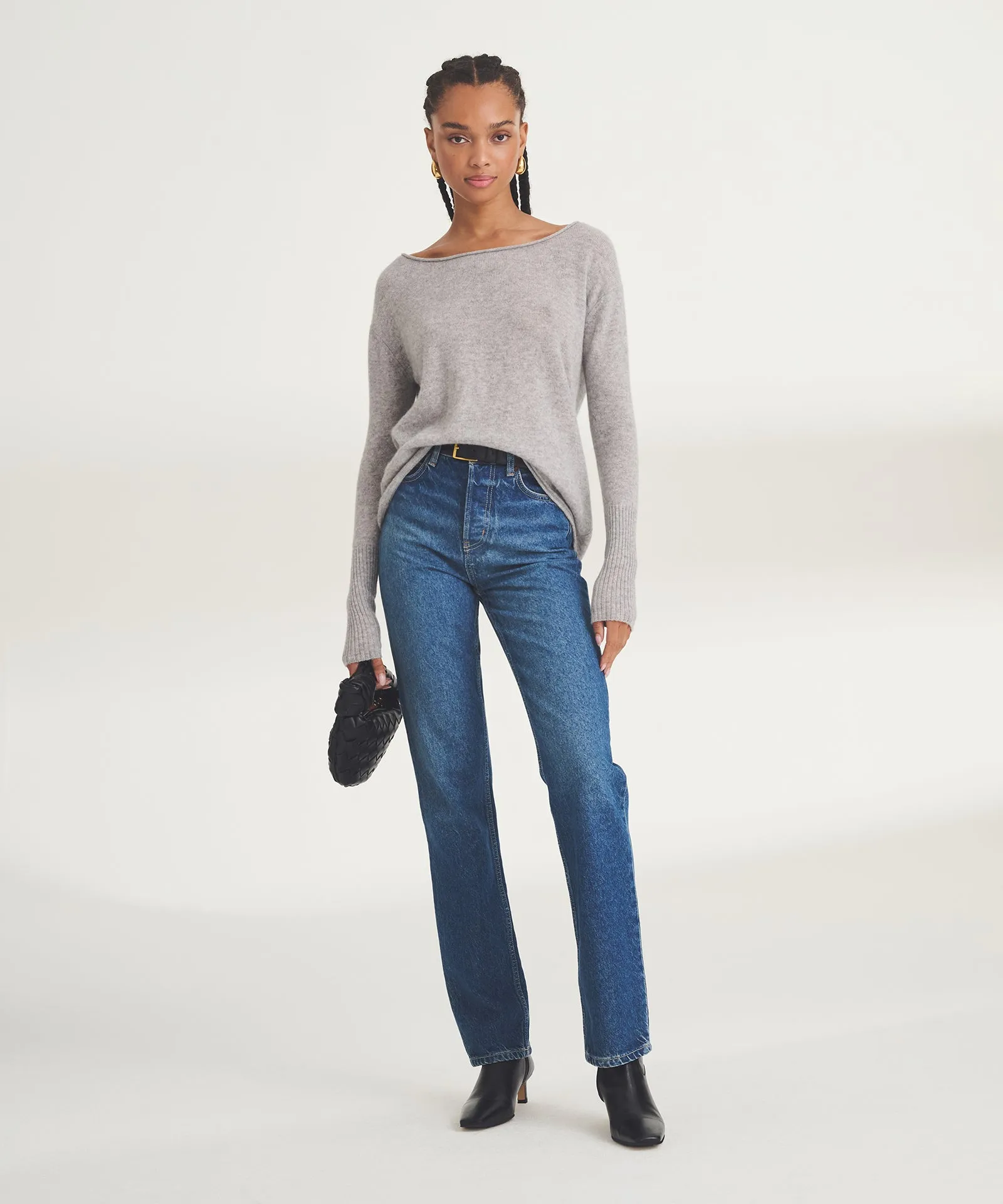 Cashmere Boatneck Sweater