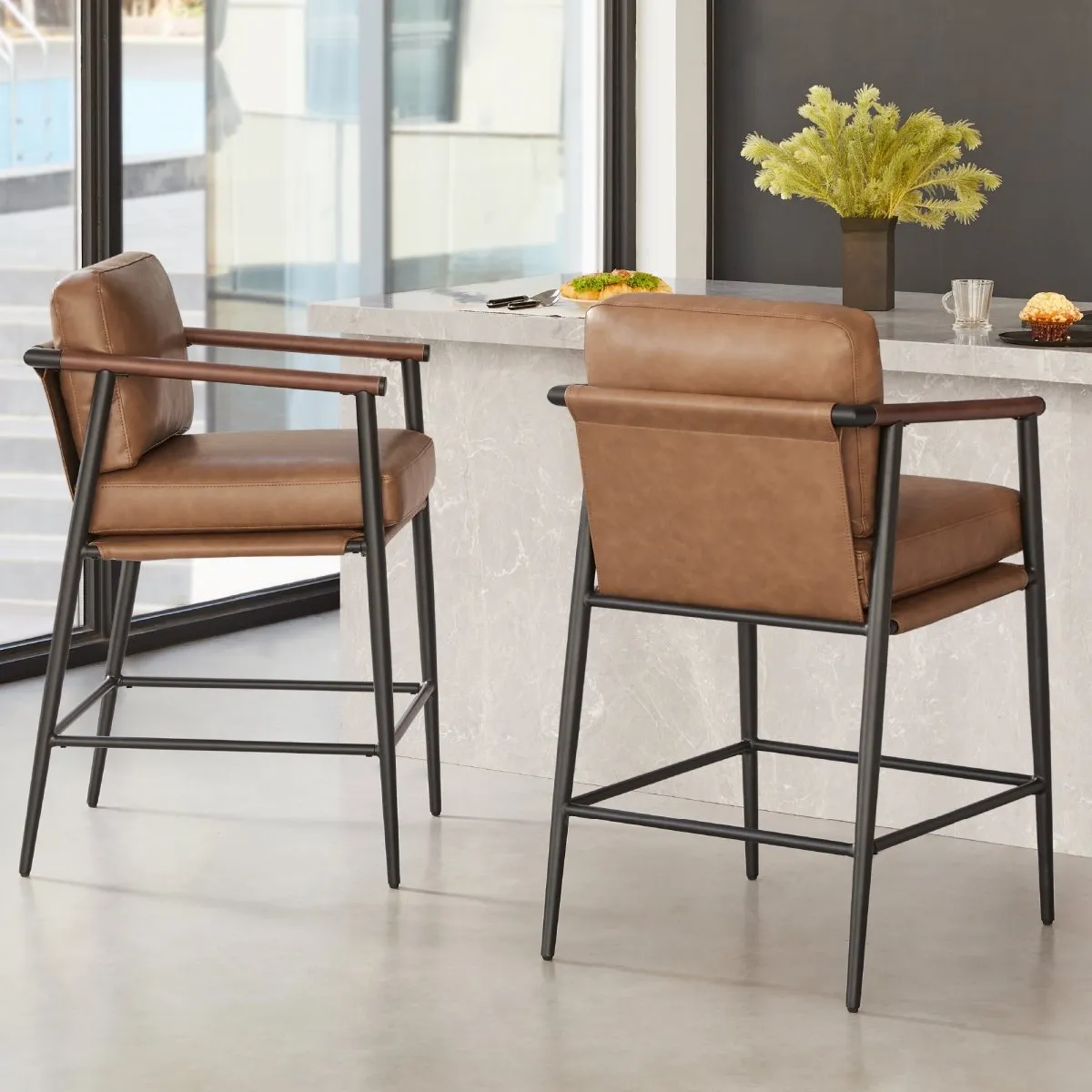 Charlotte Modern Counter Stool