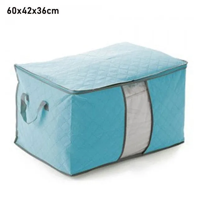 Clothes Quilt Storage Bag Blanket Closet Sweater Organizer Box Sorting Pouches Cabinet Container Travel Home Dropshipping