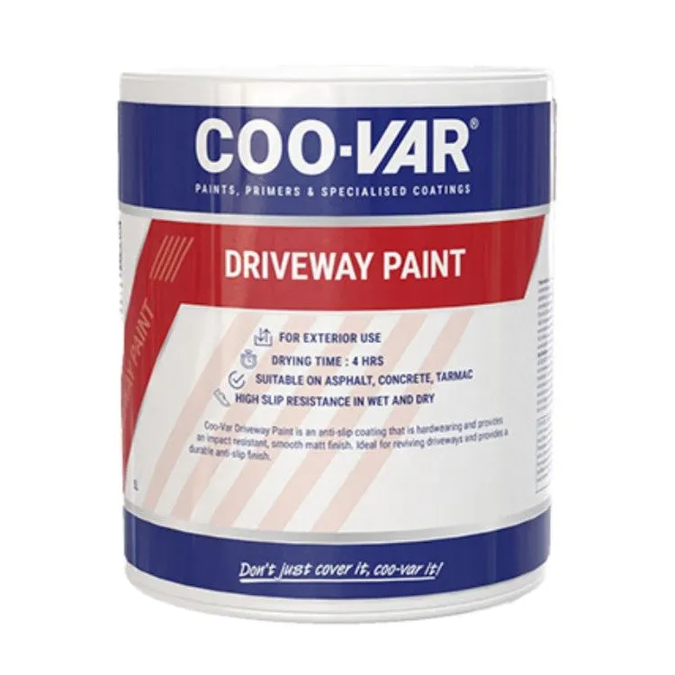 Coo-Var 5ltr Driveway Paint