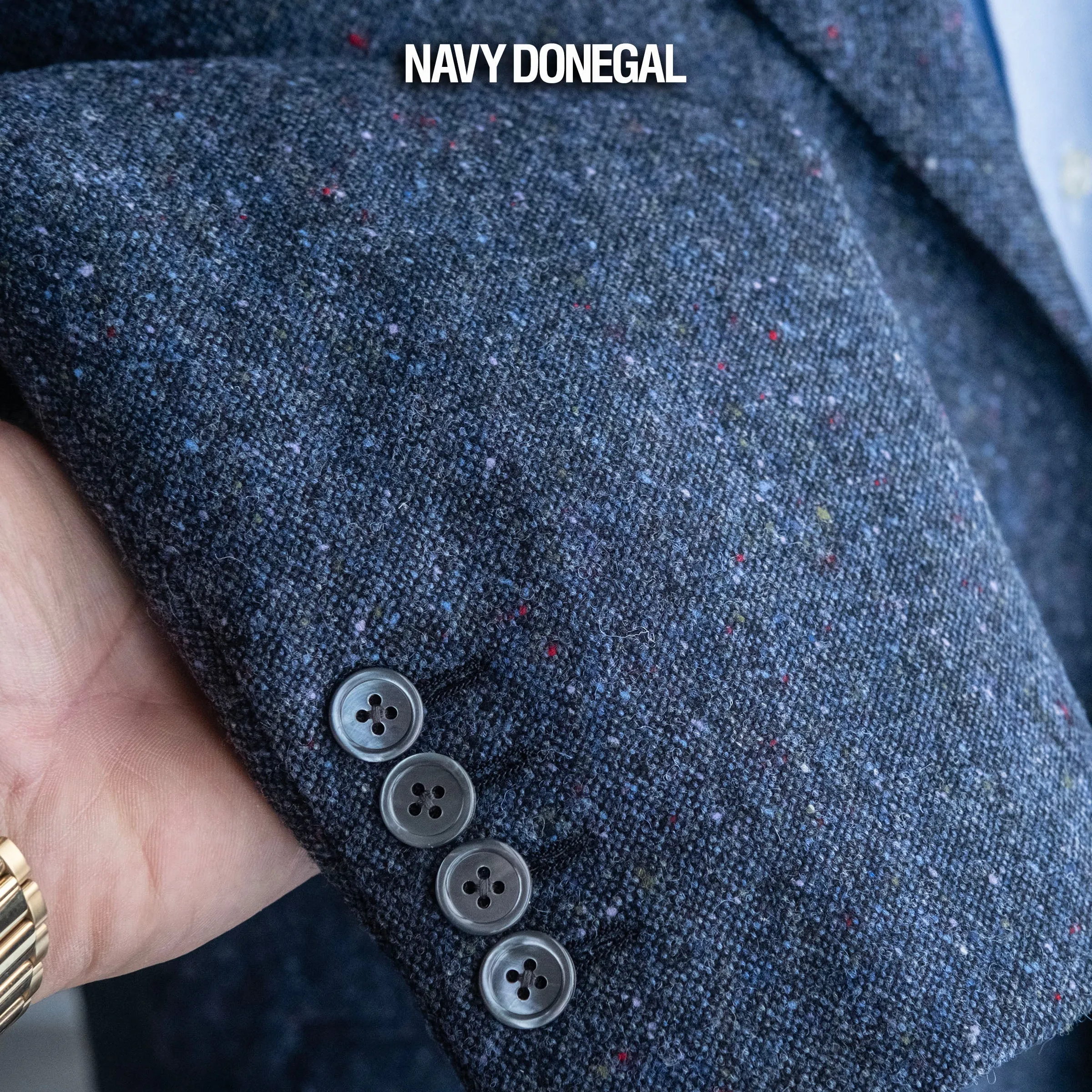 Custom Suits & Sportcoats Irish Flecked Donegal Tweed