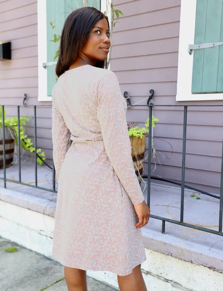 Daphne Organic Wrap Dress