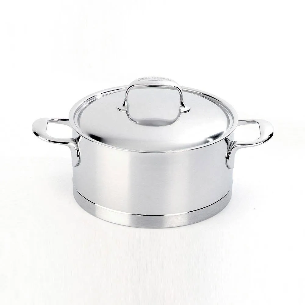 Demeyere Atlantis Casserole with Lid 16cm Stainless Steel