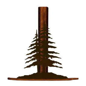 Double Pine Trees Paper Towel Holder