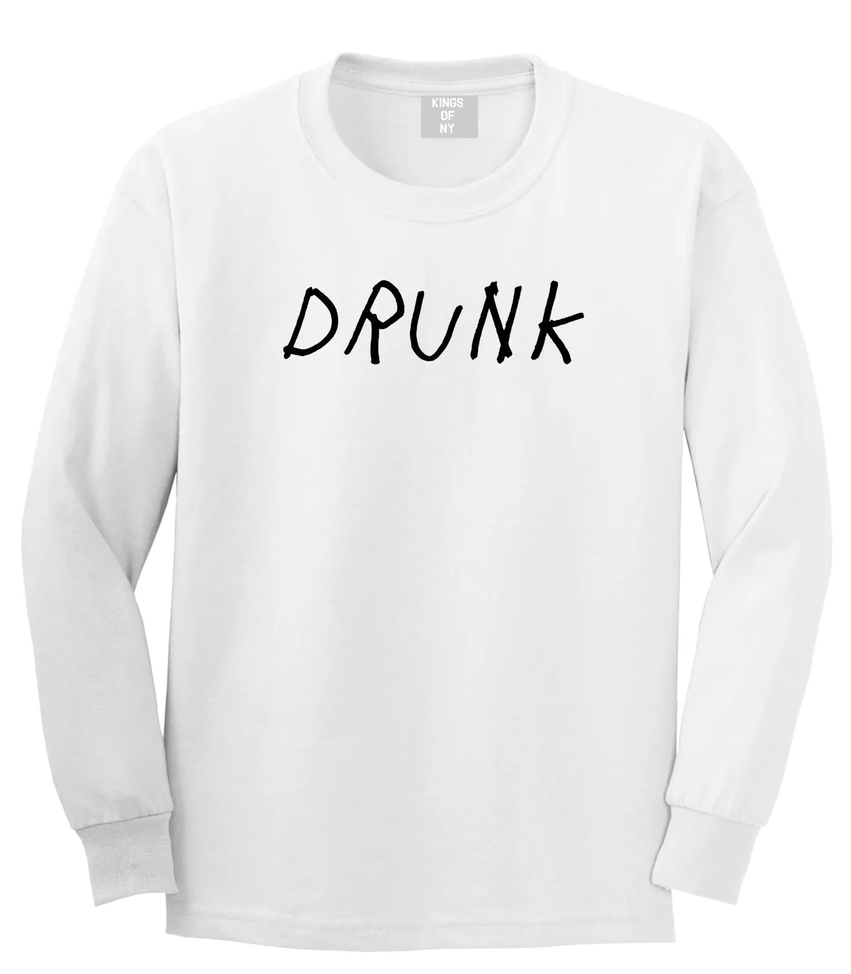 Drunk Mens Long Sleeve T-Shirt