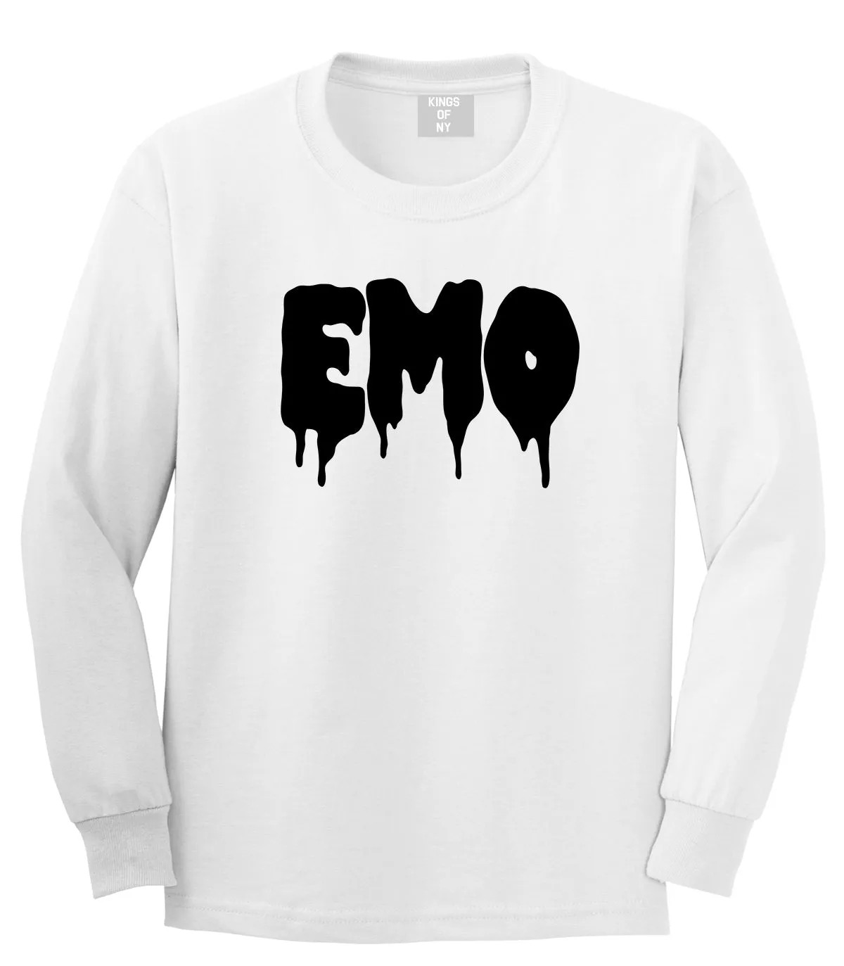 Emo Goth Mens Long Sleeve T-Shirt