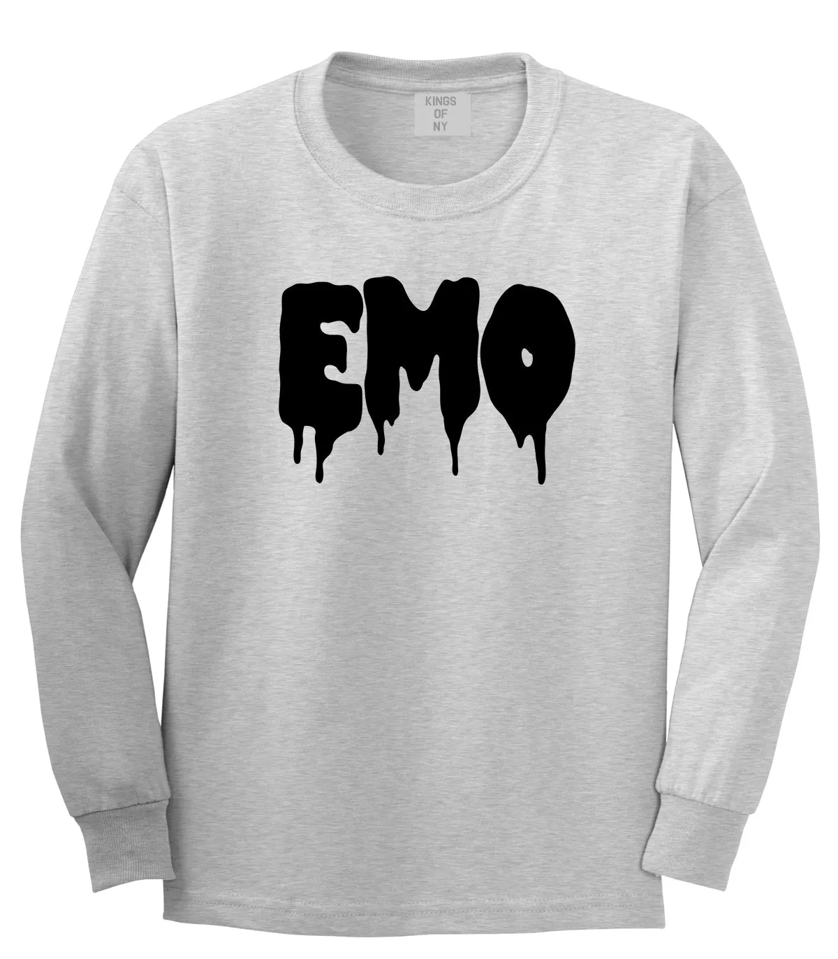 Emo Goth Mens Long Sleeve T-Shirt