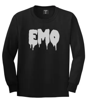 Emo Goth Mens Long Sleeve T-Shirt