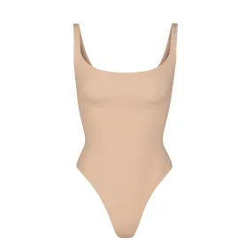 FITS EVERYBODY SQUARE NECK BODYSUIT | CLAY