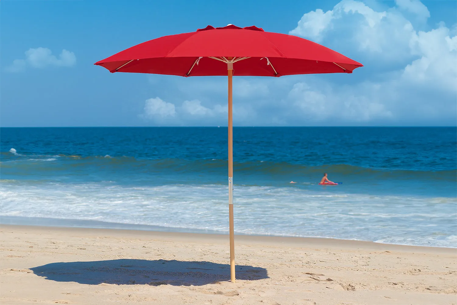 Frankford 844FWB 7.5' Avalon Manual Lift Hexagon Beach Umbrella