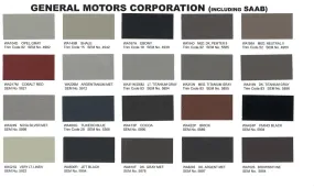 GM 2011 Interior Colors