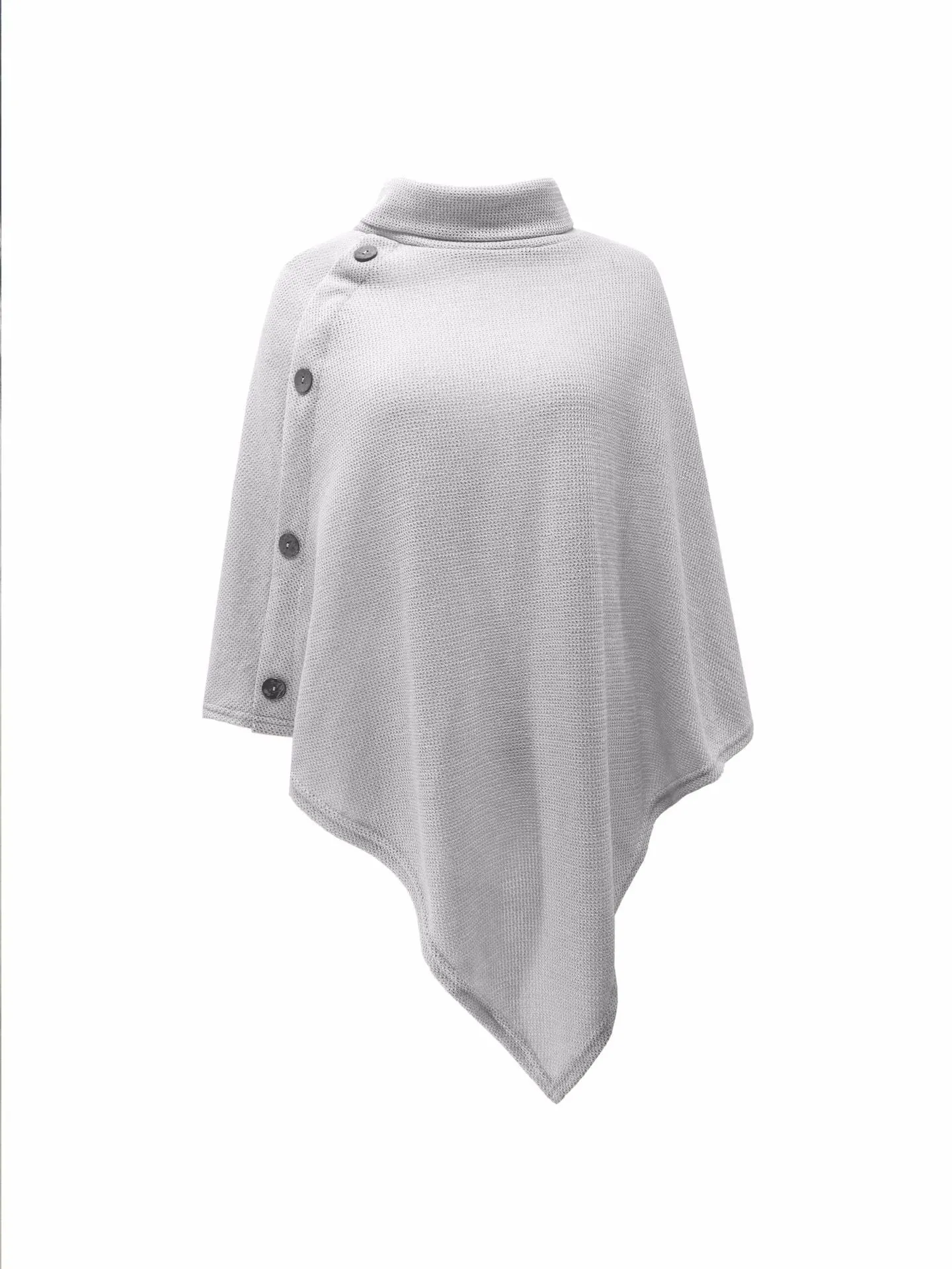 High Collar Cape Sweater