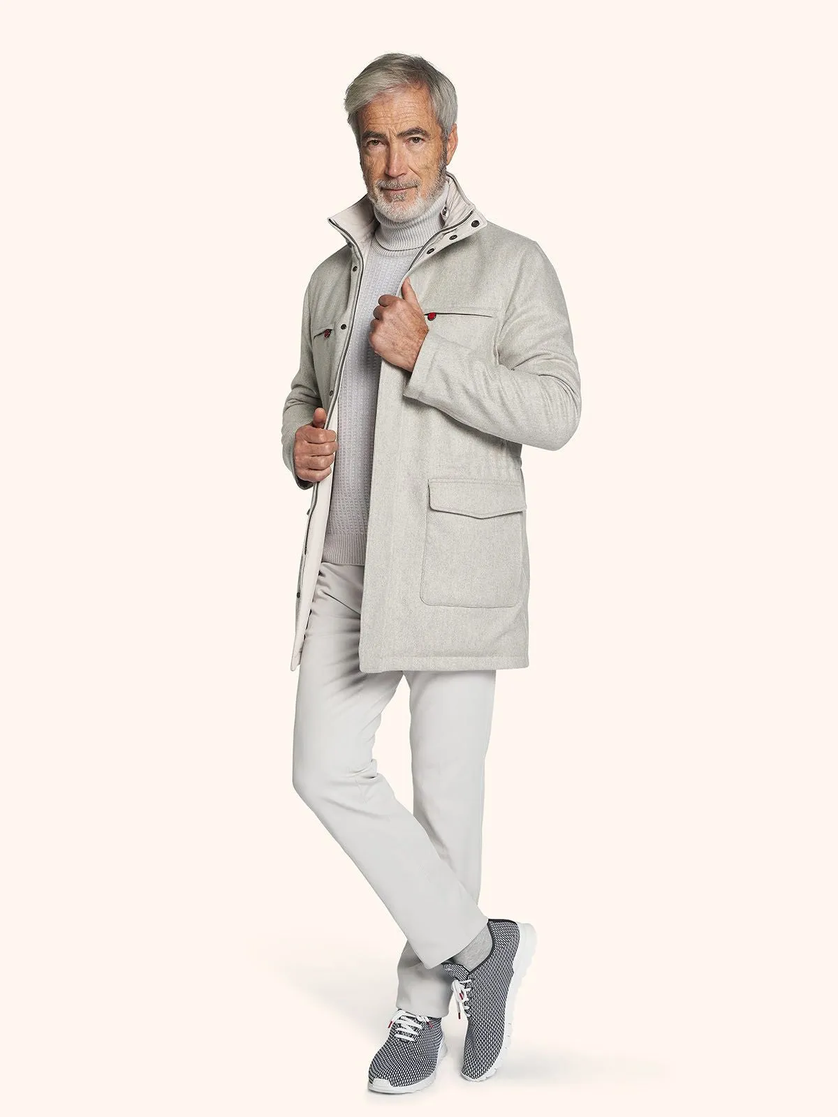 High Collar Overcoat