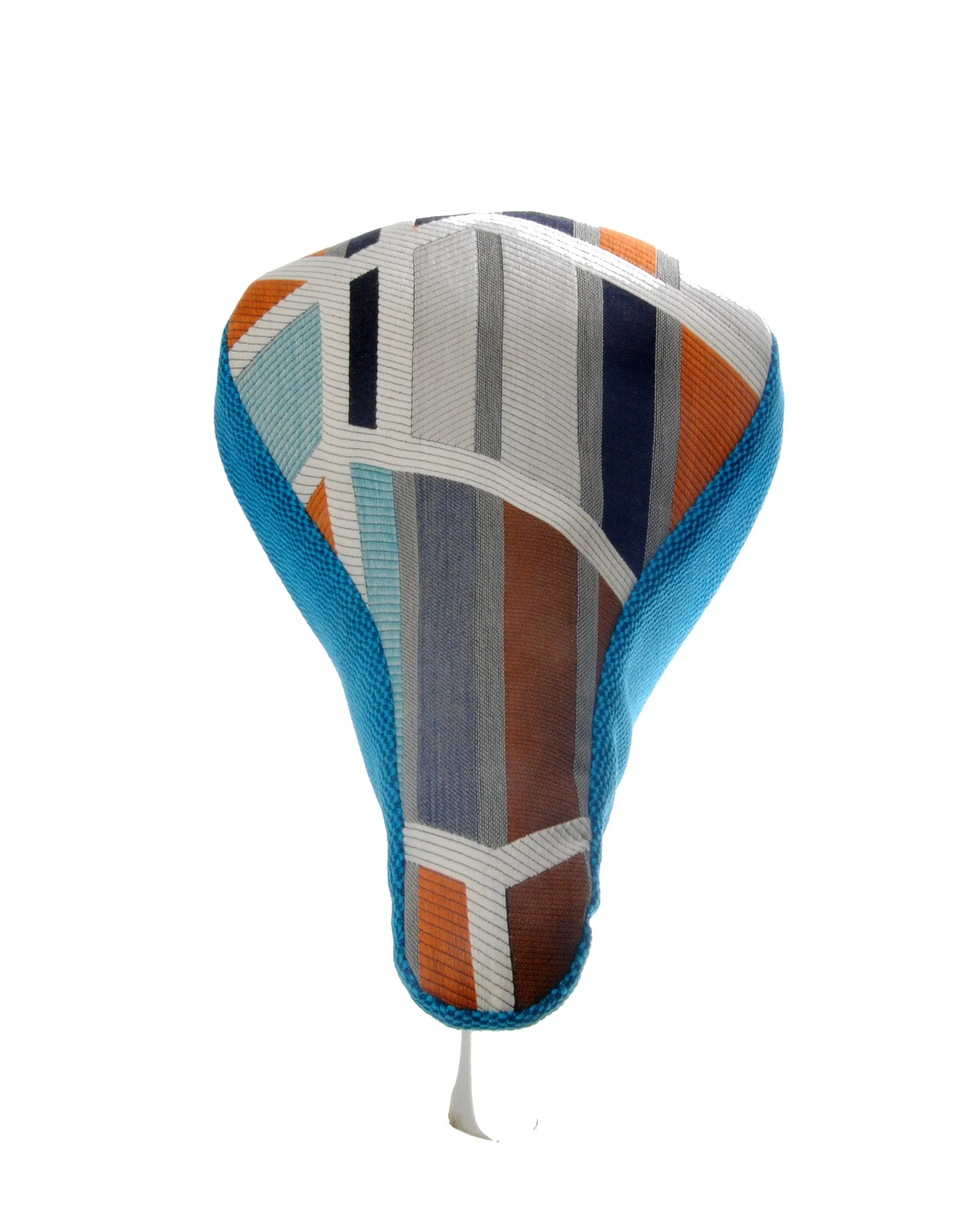 Ice Swan Slim | Bicycle Saddle Cover | Sarah Morris Print