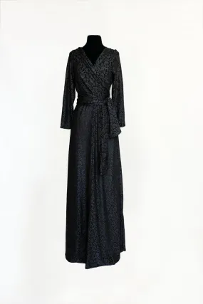 Jacqueline Black Lace Maxi