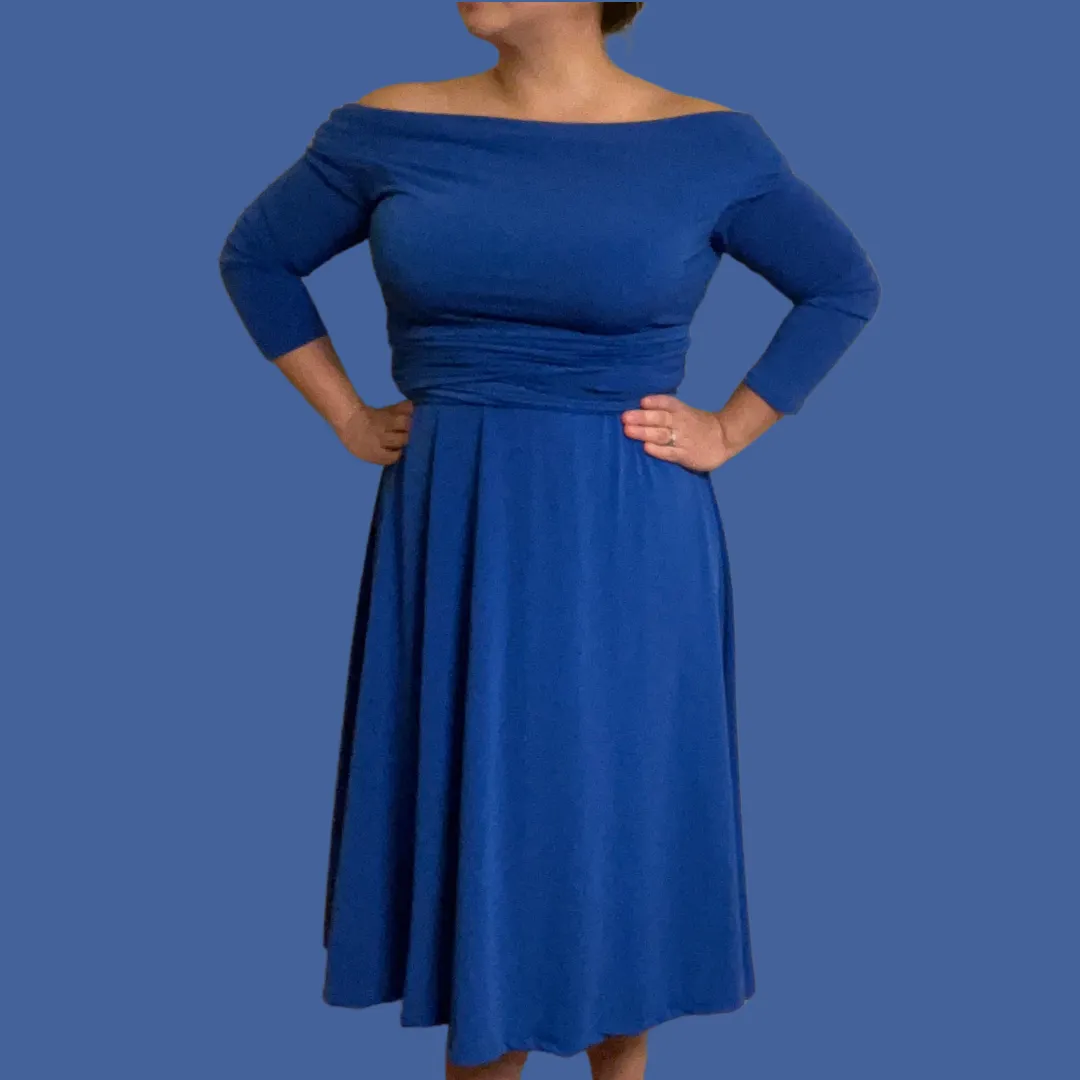 Jacqueline Royal Blue Midi