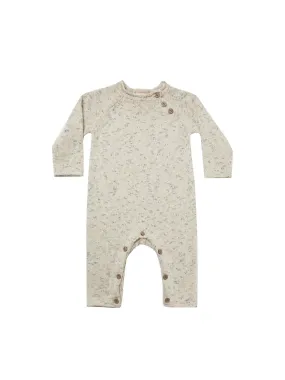 Jumpsuit | Natural Speckled Knit | Quincy Mae