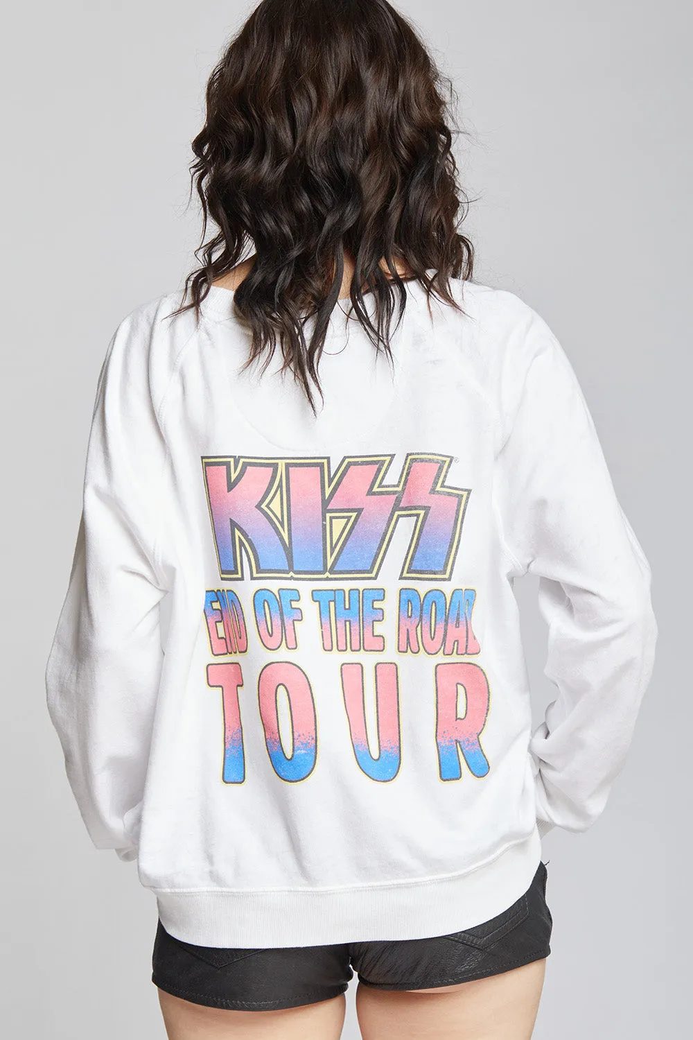 Kiss End of the Road Burnout Sweatshirt