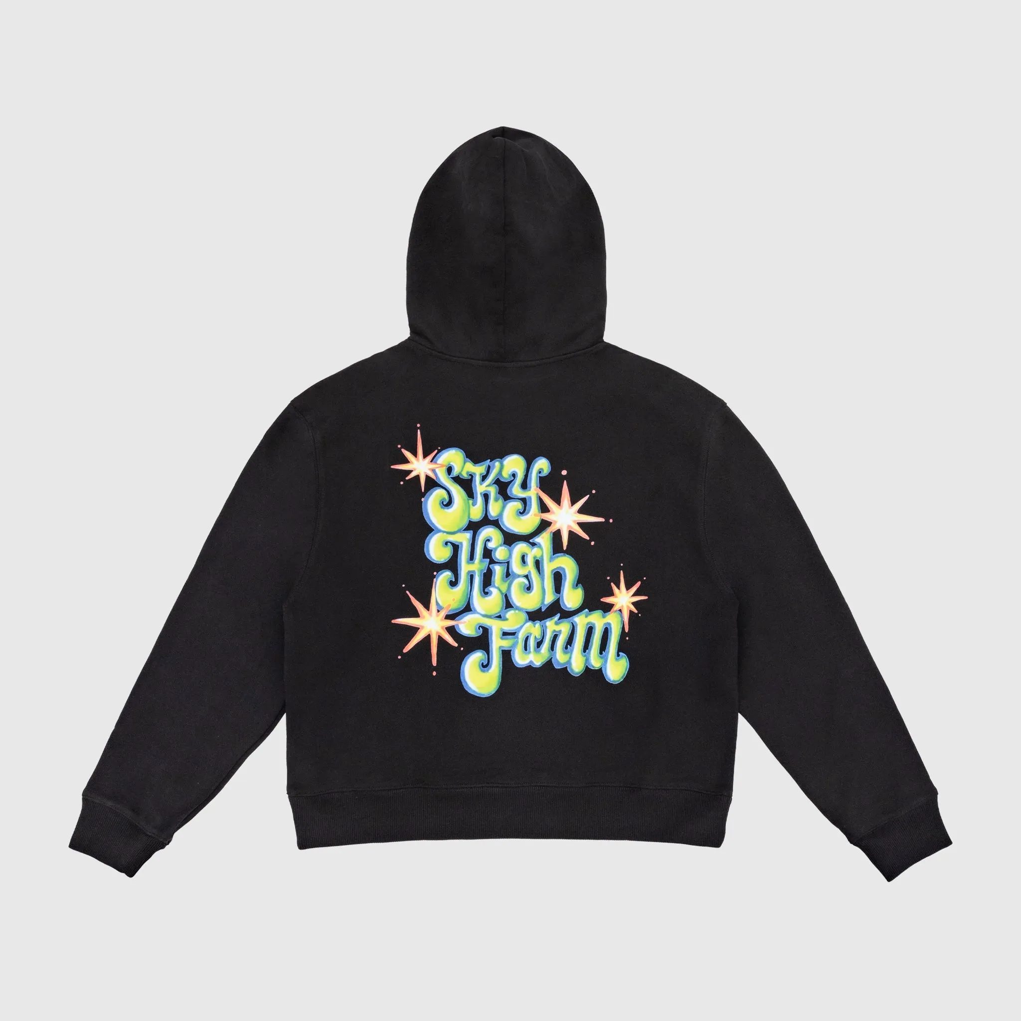 KNIT ALLY BO PERENNIALS PRINTED HOODIE