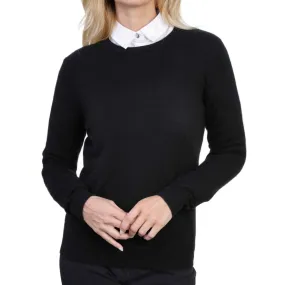 Ladies Cashmere Round Neck Sweater