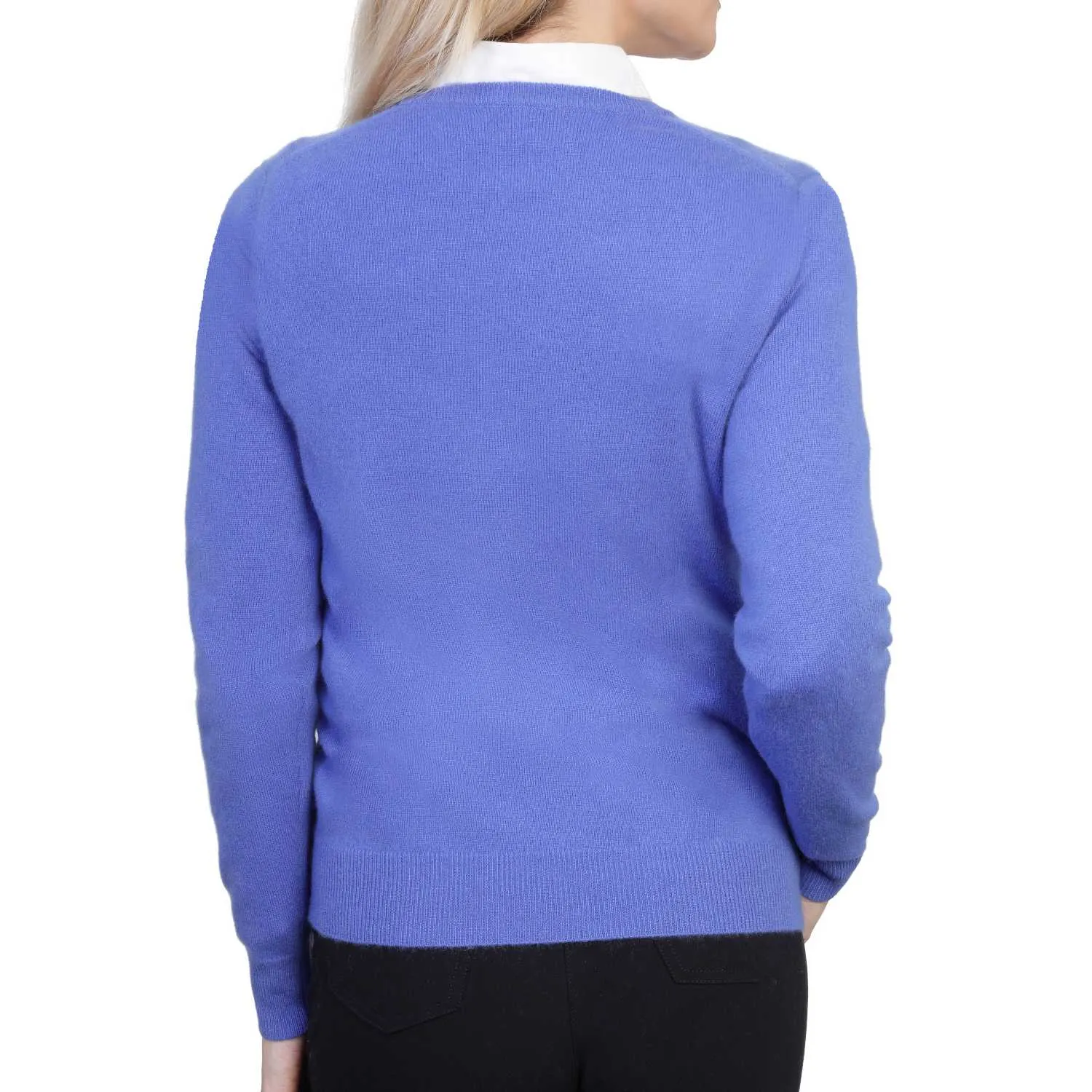 Ladies Cashmere Round Neck Sweater