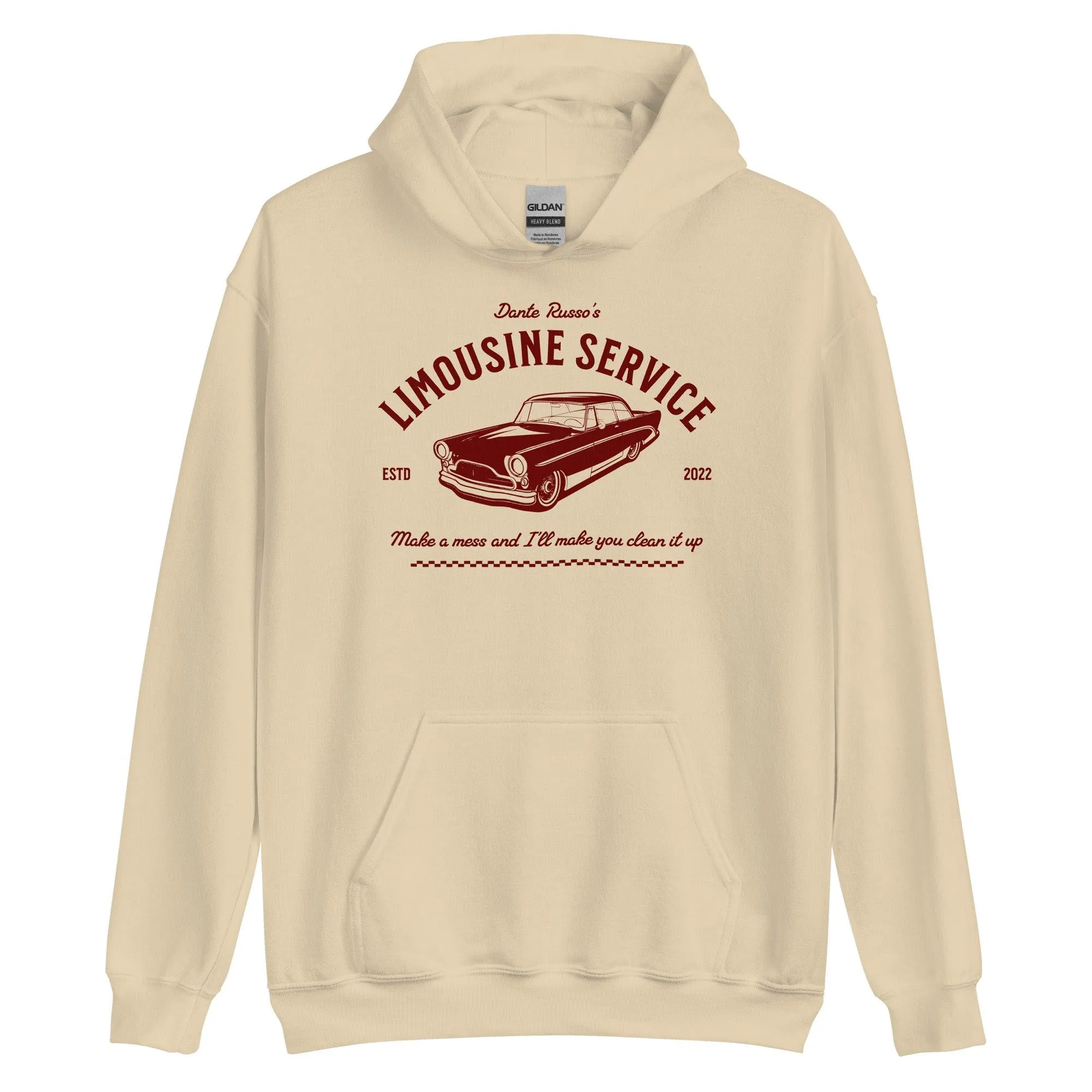 Limousine Service by Dante Russo Hoodie