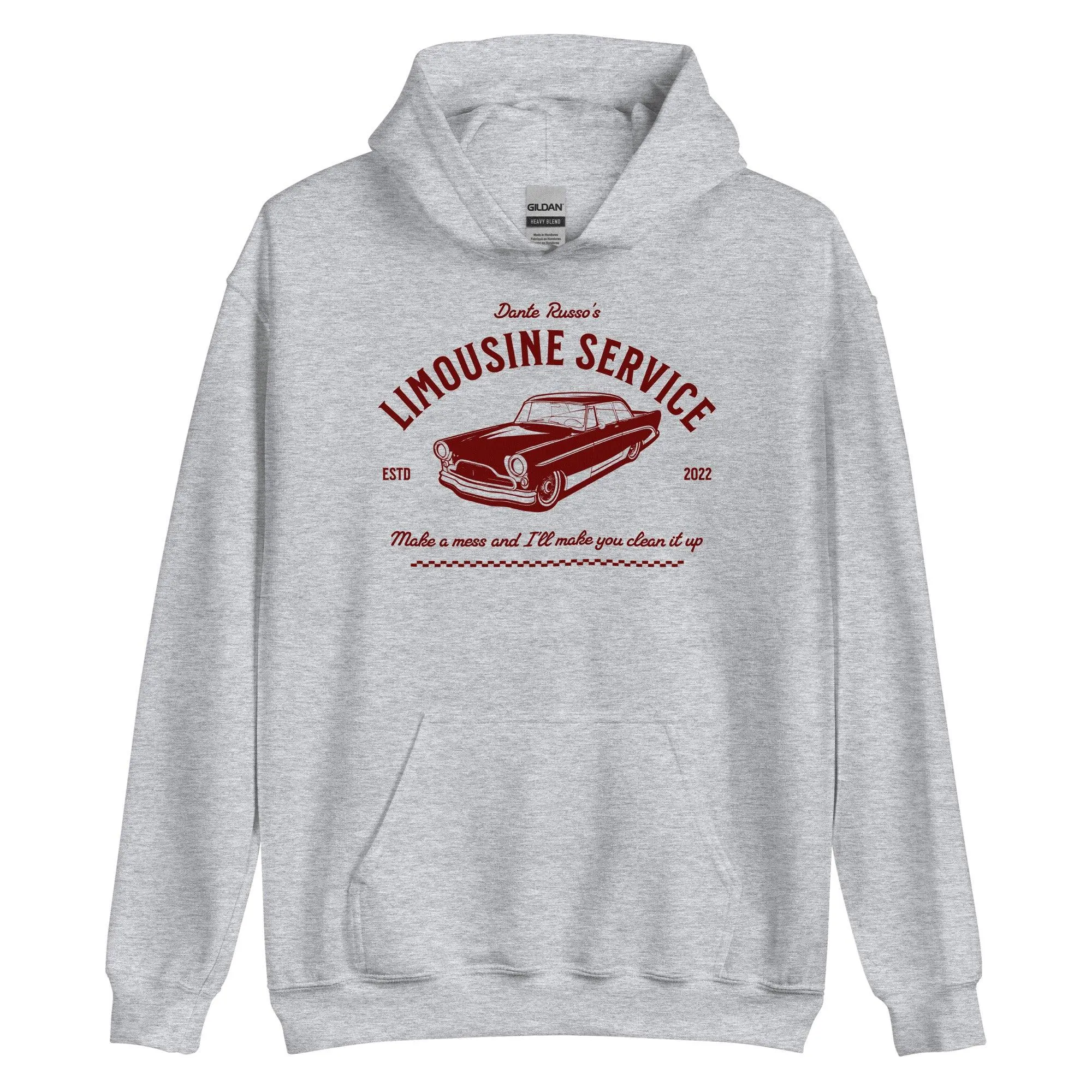 Limousine Service by Dante Russo Hoodie