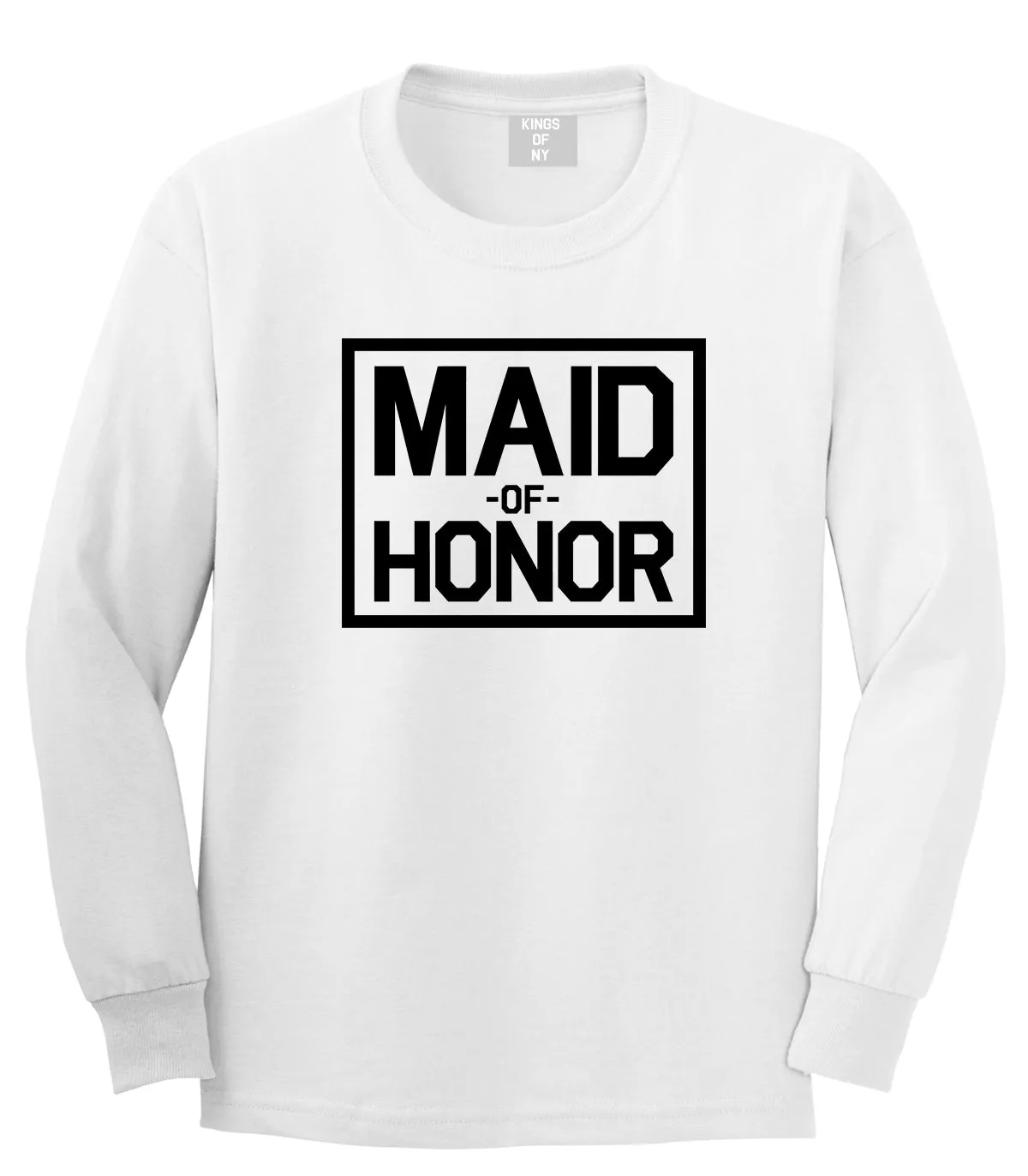 Maid Of Honor Wedding Mens Long Sleeve T-Shirt