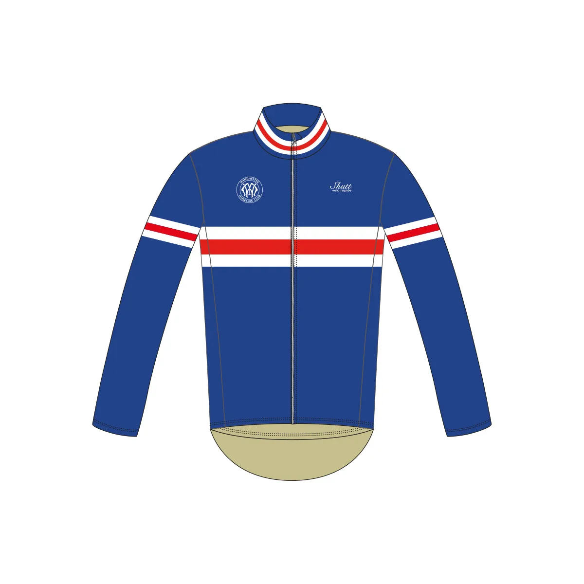 Manchester Wheelers Gabba-Type Long Sleeve Jacket