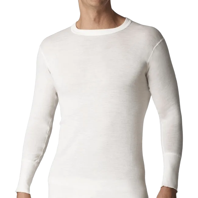 Men's Superwash Wool Base Layer Top