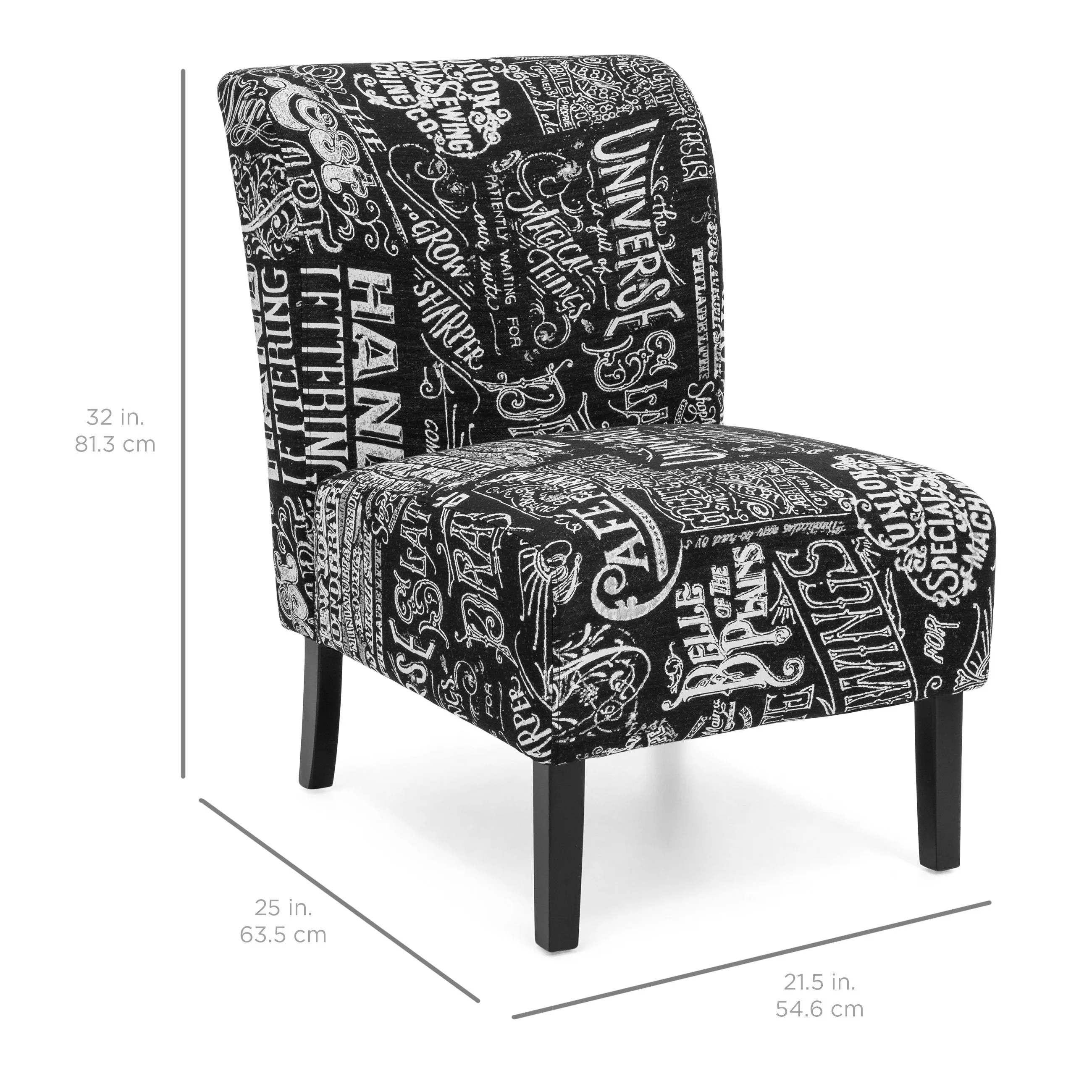 Modern Contemporary Upholstered Accent Chair