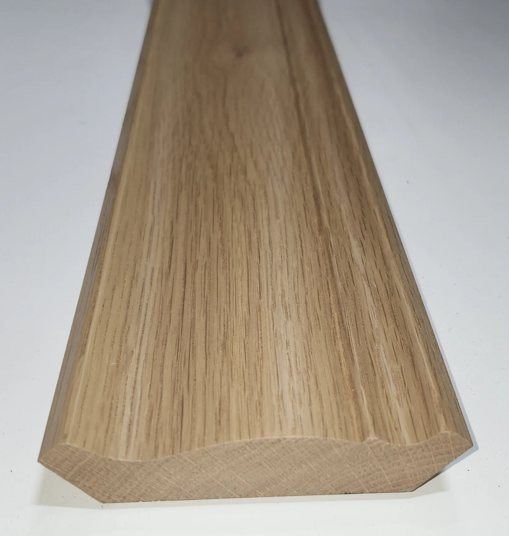 Natural Color White Oak Shaker Crown Molding Trim Pieces