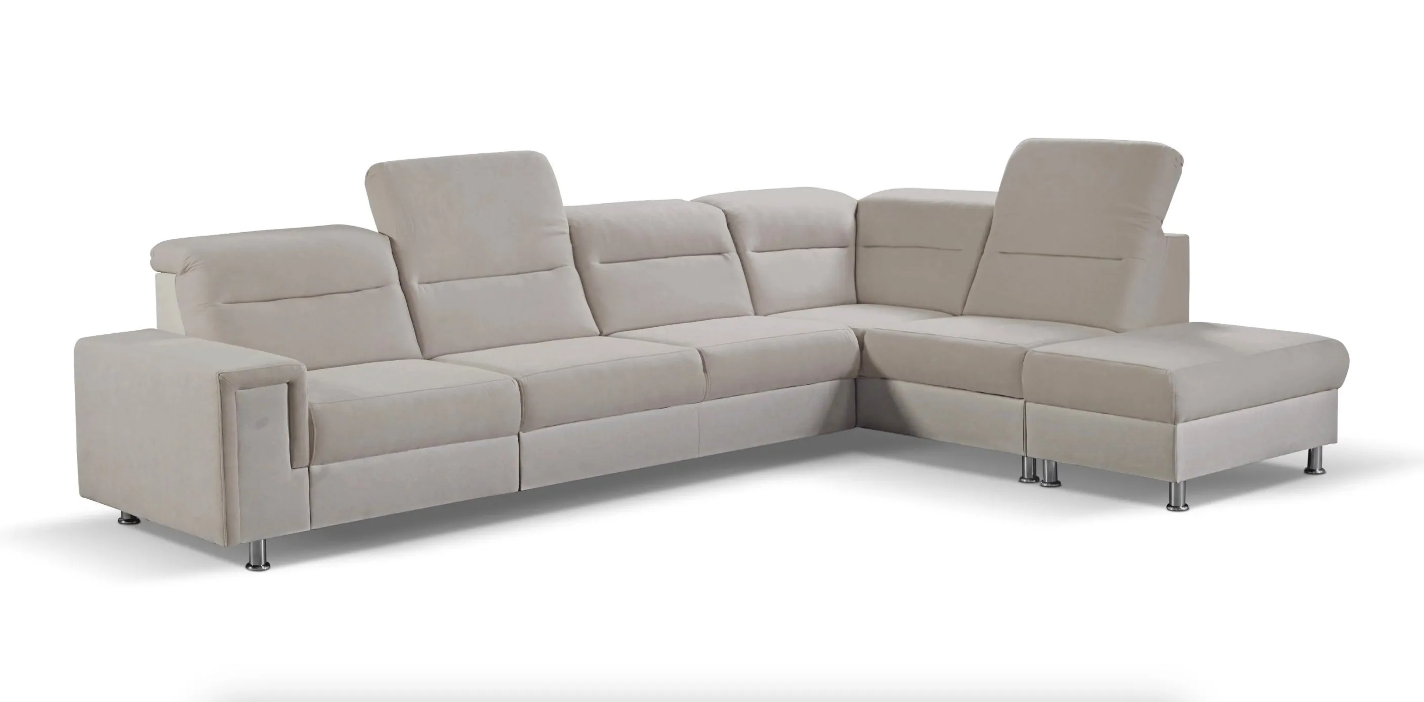 NICOLA L2 140" x 93" Wide Sleeper Sectional with Storage