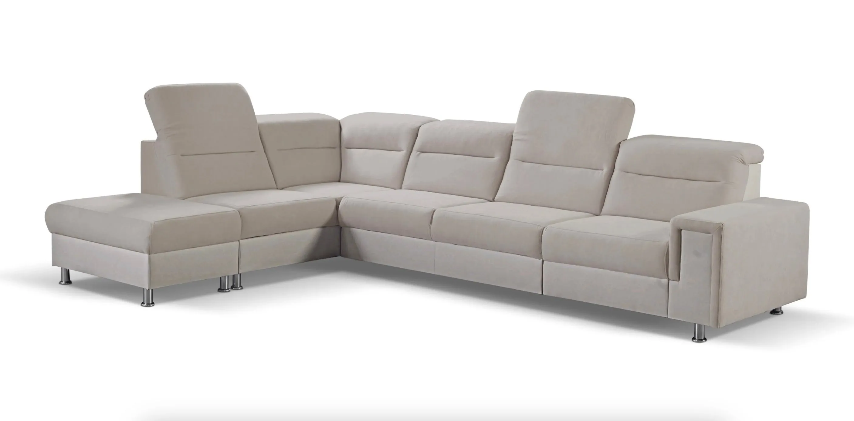 NICOLA L2 140" x 93" Wide Sleeper Sectional with Storage