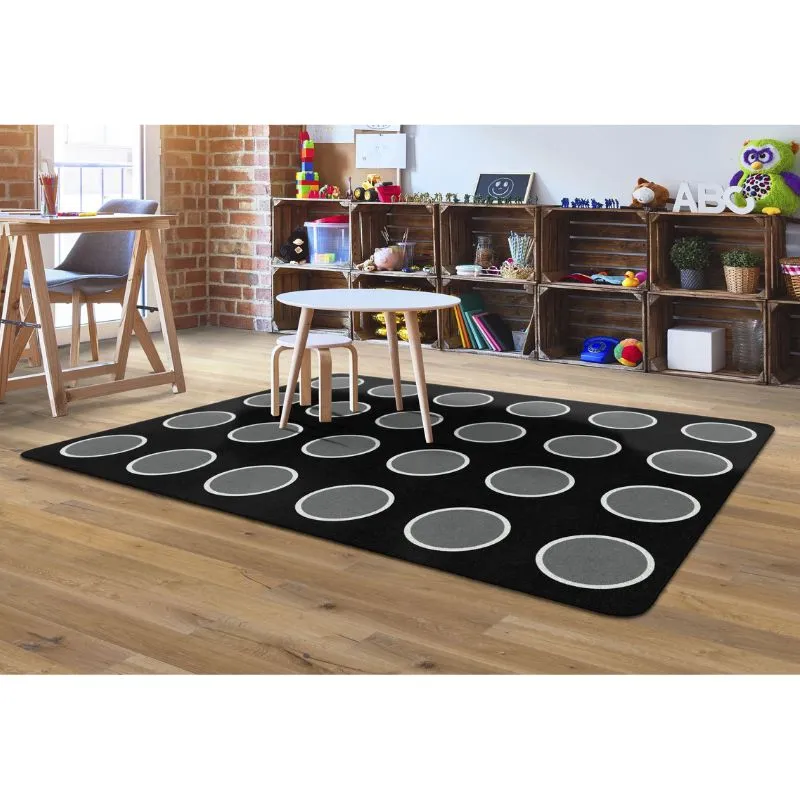 Night Clouds Classroom Seating Rug