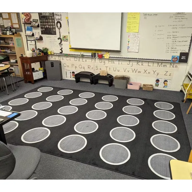 Night Clouds Classroom Seating Rug