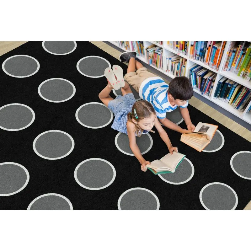 Night Clouds Classroom Seating Rug