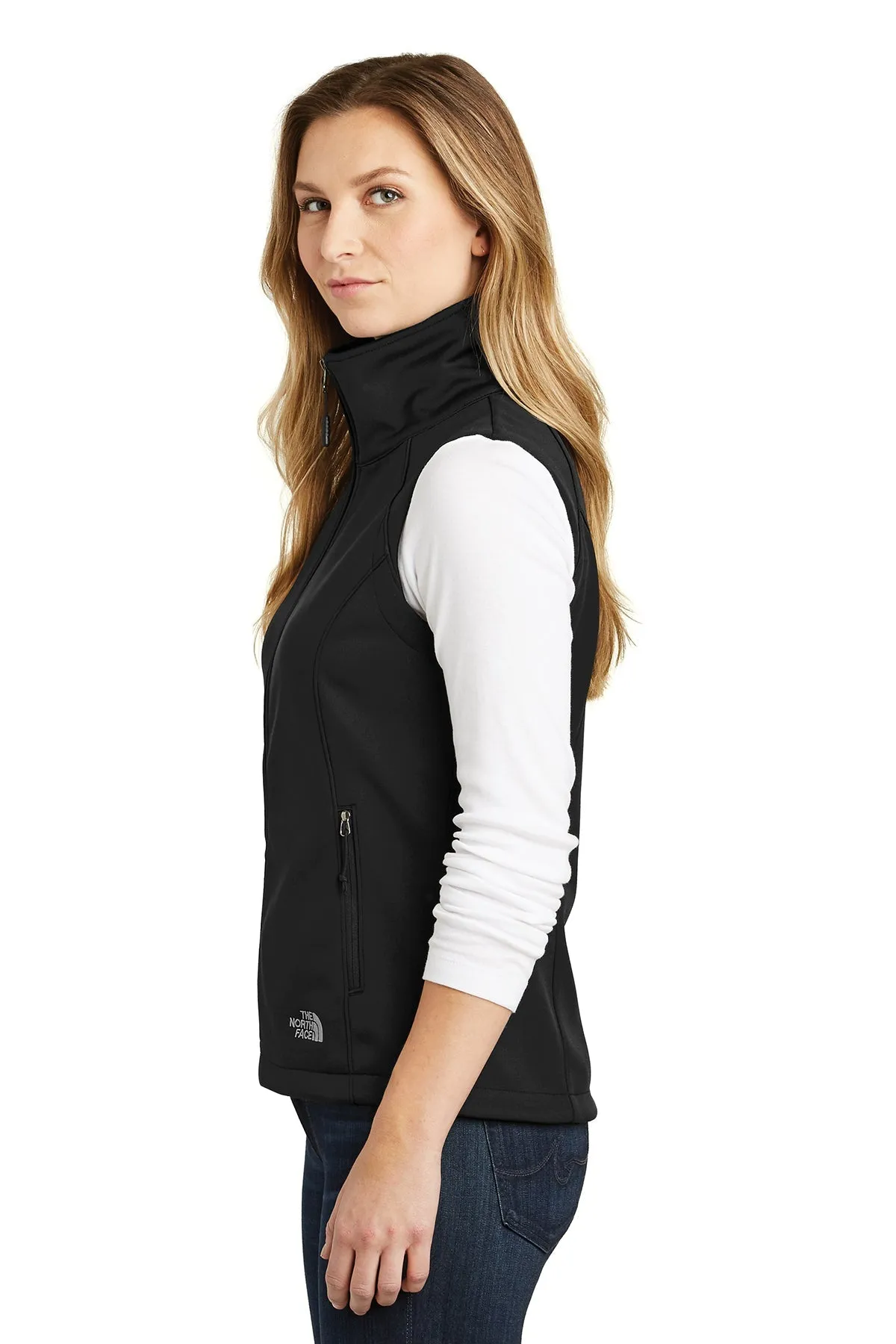 North Face Ladies Ridgewall Soft Shell Vest TNF Black