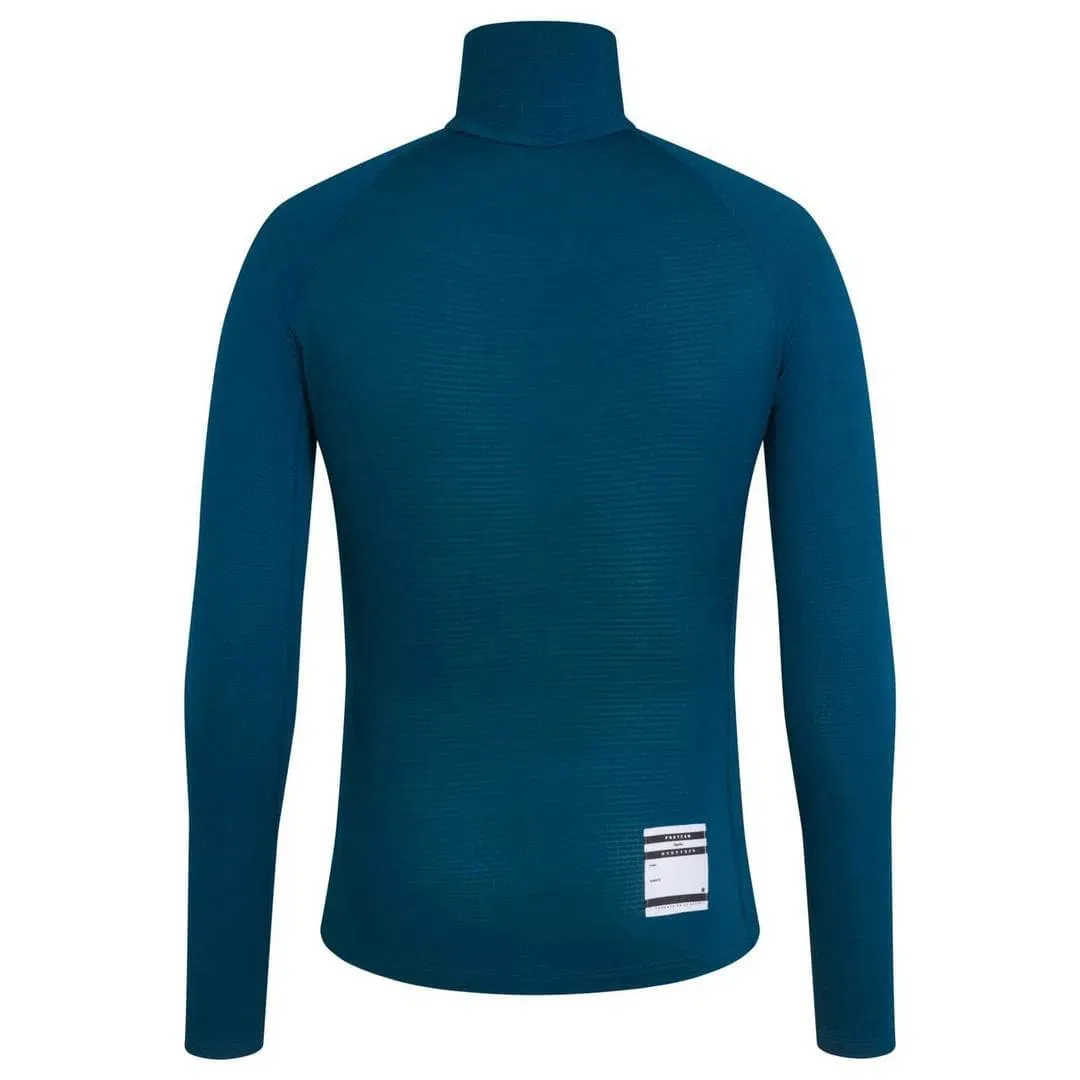 RAPHA Pro Team Thermal Base Layer Long Sleeve - SBN Teal/Dark Navy