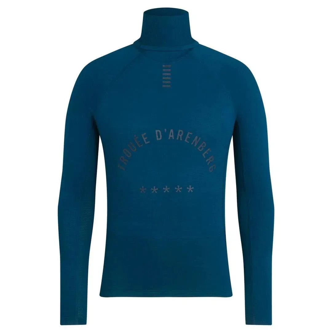 RAPHA Pro Team Thermal Base Layer Long Sleeve - SBN Teal/Dark Navy