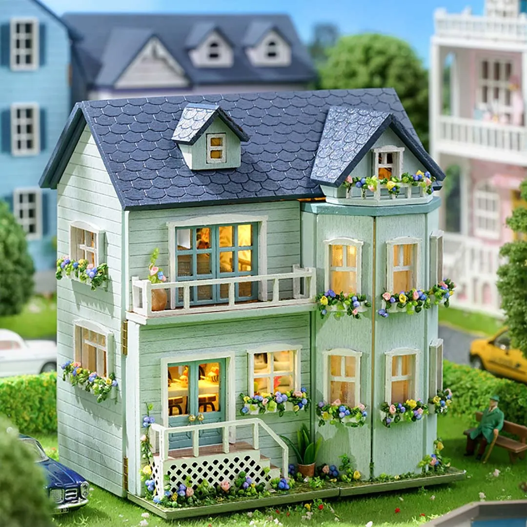 Romantic Castle DIY Miniature House Kit