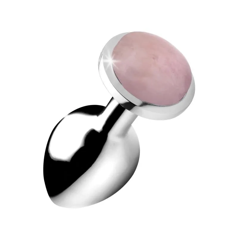 Rose Quartz Anal Plug - Medium